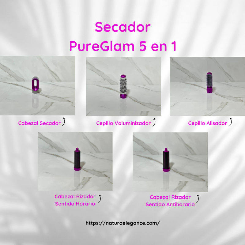 Secador- PureGlam 5 en 1