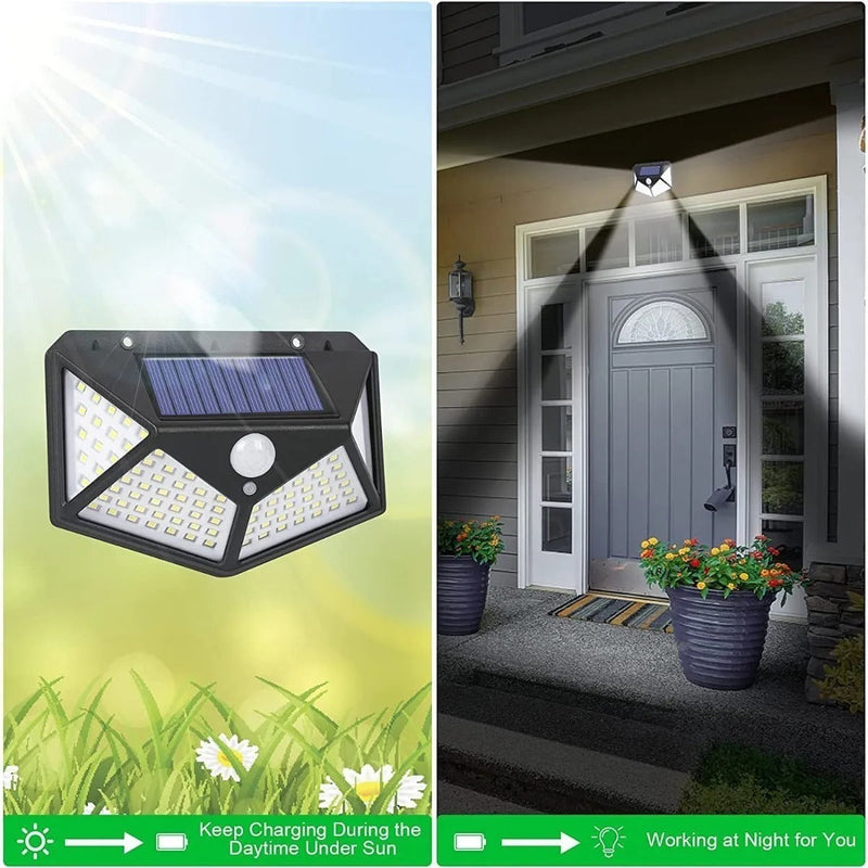 Lámpara Solar con Sensor Presencia™